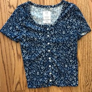 GAP girls flower tee